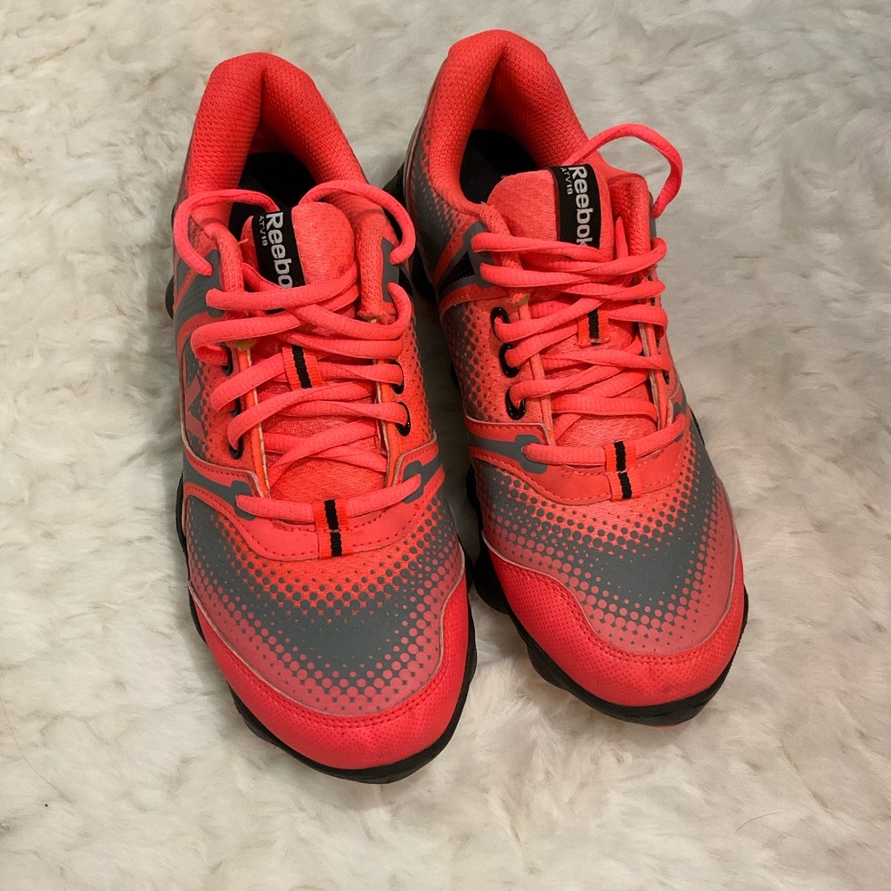 Reebok Orange and Gray Athletic Shoes Size US 6.5 Women